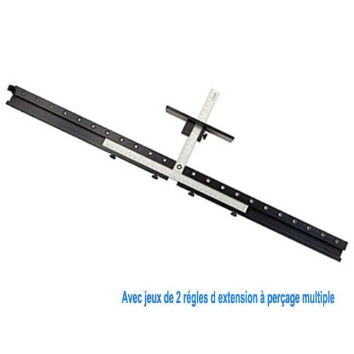 Gabarit de traçage + 2 régles d extension pmt111r 1146533 virutex