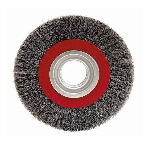 Brosses circulaires fil acier ondulé 0.30 pour tourets 410 leman