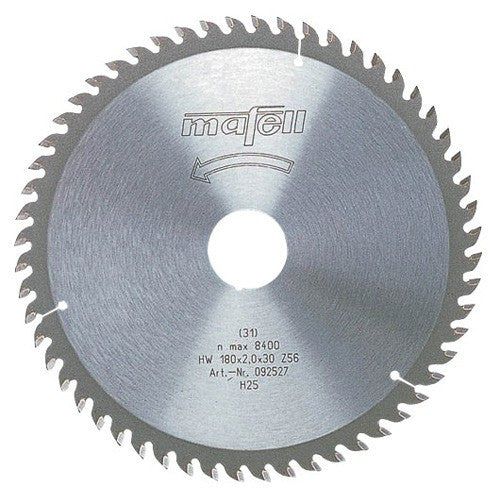 Lame carbure 56 dents pour k85 092592 mafell