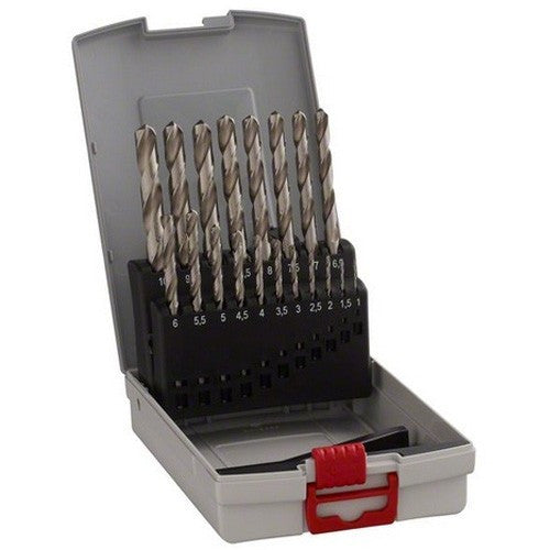Coffret 19 forets métaux rectifiés hss-g 2608587013 bosch