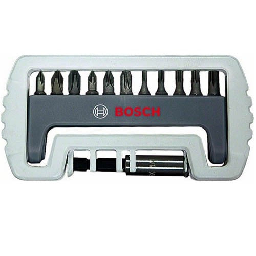 Set de 11 pièces embouts de vissage + porte-embout 2608522129 bosch