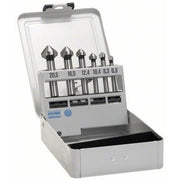 Coffret de 6 fraises coniques à lamer queue cylindrique 2608597527 bosch