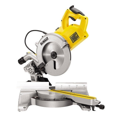 Scie radiale + onglets 1800 w ø 250 mm dws778 dewalt