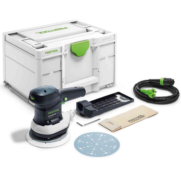 Ponceuse 150mm 310w ets150/3 eq-plus 576072 festool