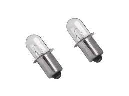 Lot de 2 ampoules pour lampe torche 18v ub 18d 318767 hikoki hitachi