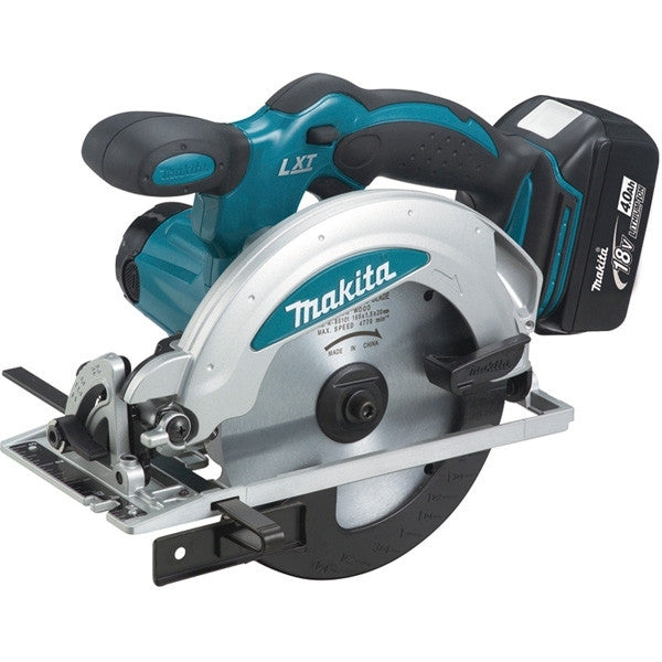 Scie circulaire 18v lxt ø165 mm 2x4 ah en makpac dss610rmj makita