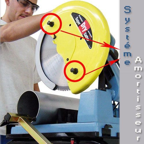 Scie onglet métal ø 355 mm 2400 w 9435 jepson power