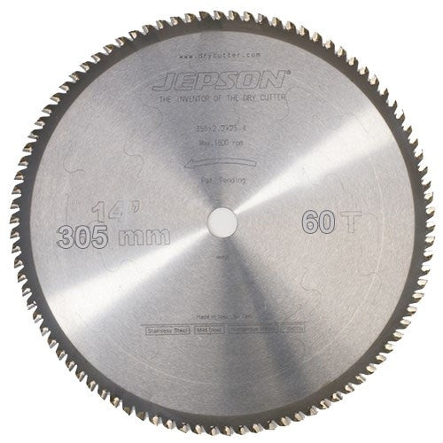 Lame de scie carbure ø305mm acier/inox 600530 40 jepson power