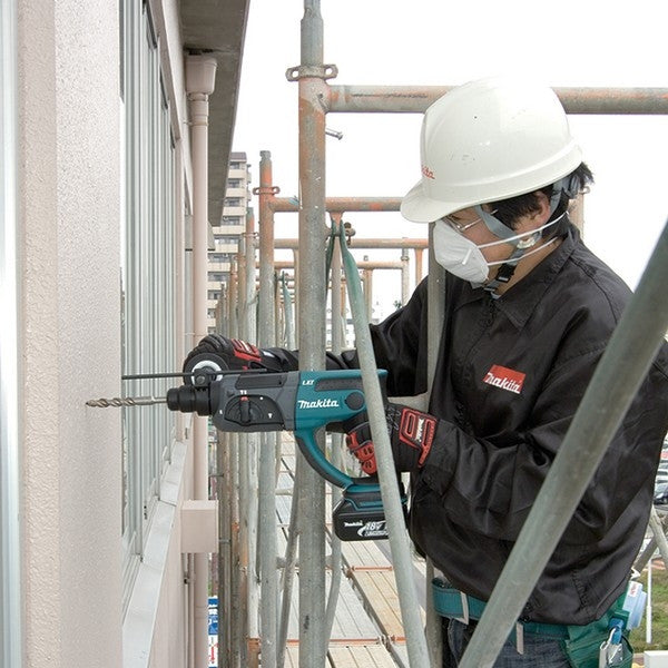 Perfo burineur sds-plus 18v lxt 2x4 ah en makpac dhr202rmj makita