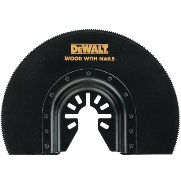 Lame bimétal semi circulaire pour multi-cutter dt20710 dewalt