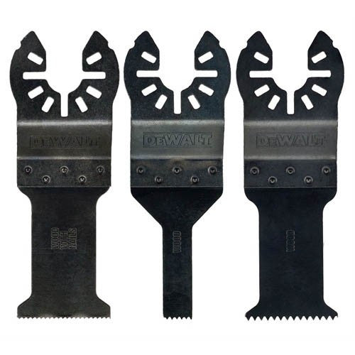 Blister 3 lames pour multi-cutter dt20713 dewalt