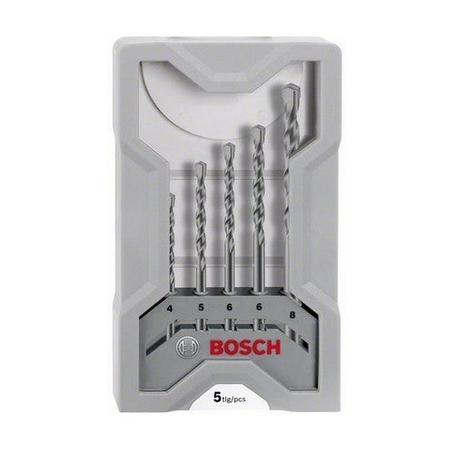 Coffret 5 forets béton cyl-3 2607017080 bosch