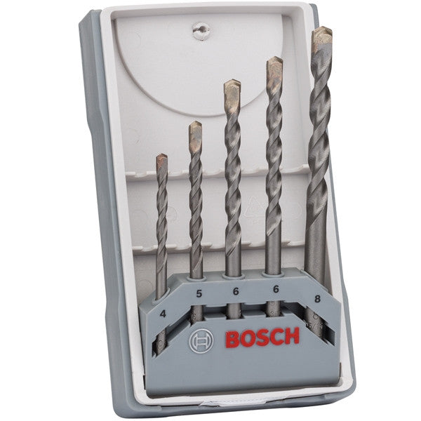 Coffret 5 forets béton cyl-3 2607017080 bosch