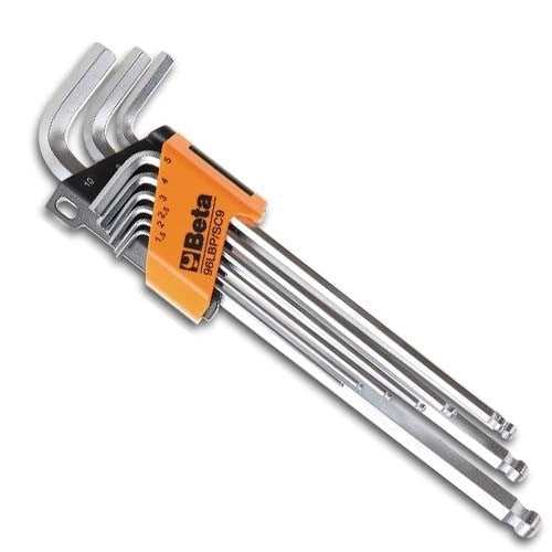 Lot de 9 clés mâles extra longues 96lbp/sc9 000961354 beta