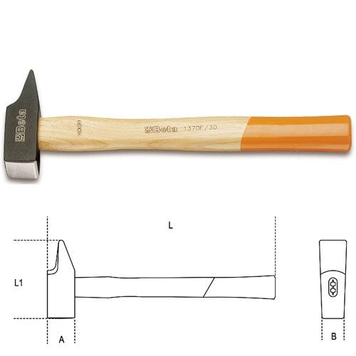 Marteau mécanicien tête rivoir 1370f beta