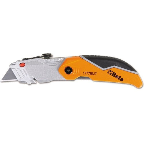 Cutter lame trapézoïdale à cran d arrêt 1777 bmt 017770050 beta