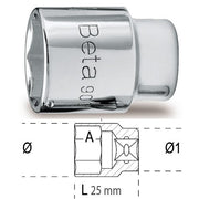 Douille 6 pans 1/4" 900 beta