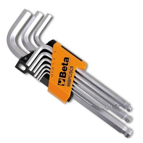 Lot de 9 clés mâles 6 pans 96bpc/sc9 000960354 beta