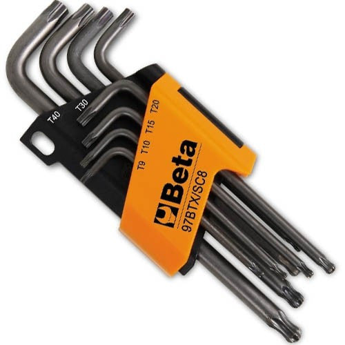 Lot de 8 clés mâles vis torx® 97btx/sc8 000970164 beta