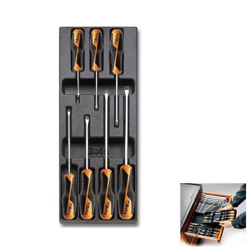 Assortiment de 7 tournevis 2424 t199 024240199 beta