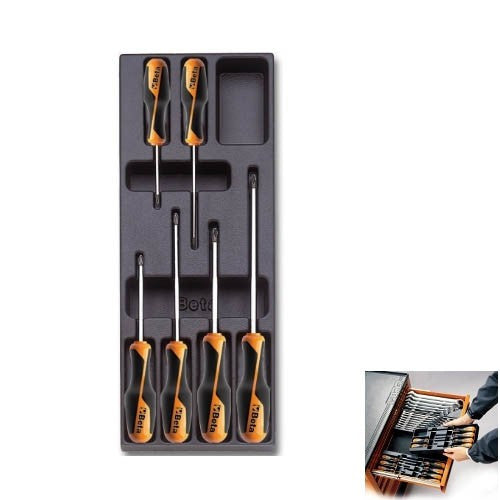 Assortiment de 6 tournevis 2424 t202 024240202 beta