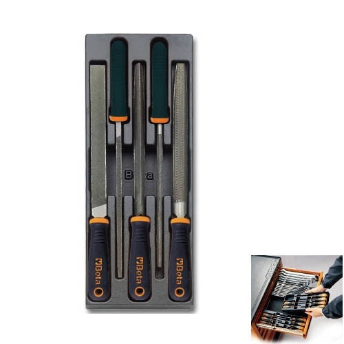 Assortiment de 5 limes 2424 t236 024240236 beta