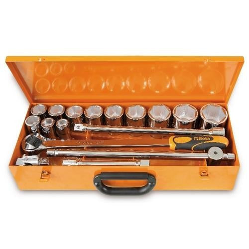 Coffret 12 douilles + 5 accessoires 3/4" 928 a/c12 009280955 beta