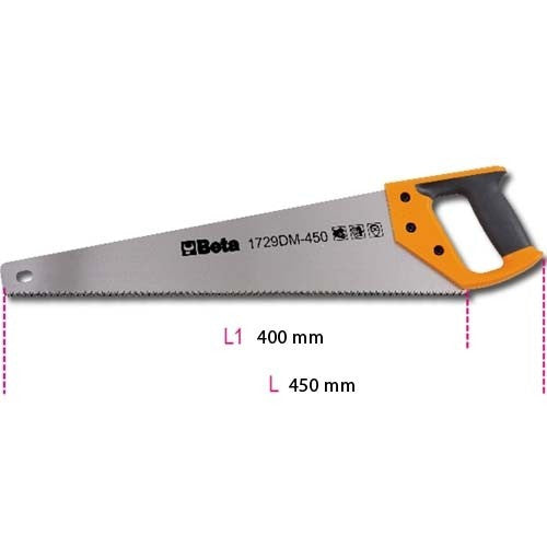 Scie égoïne à bois 1729dm 450 017290450 beta