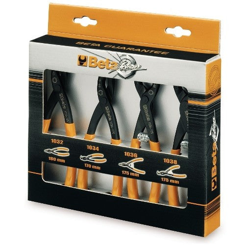 Lot de 4 pinces pour circlips 1031/s4 010310000 beta