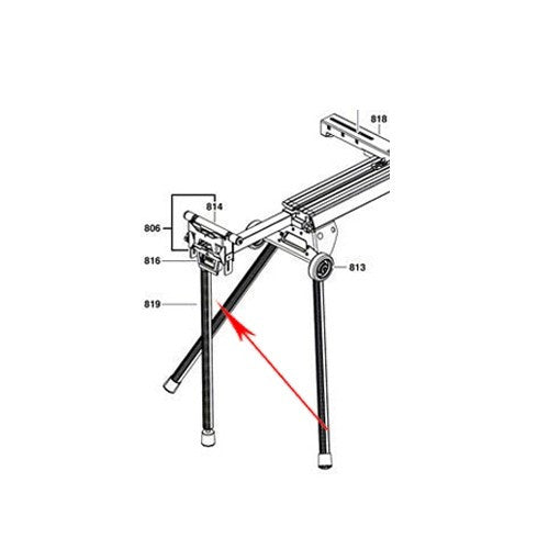 Pied d'appui 1609b01855 bosch