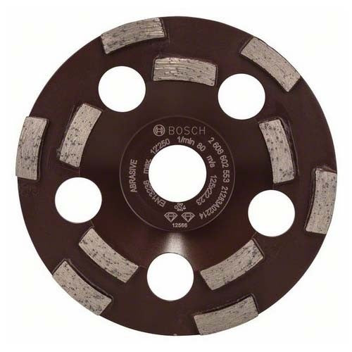 Meule assiette diamantée ø125mm expert for abrasive 2608602553 bosch