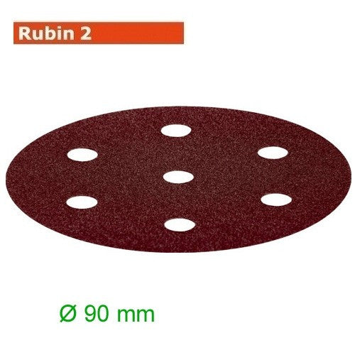 Abrasifs rubin 2 pour le bois ø 90 mm