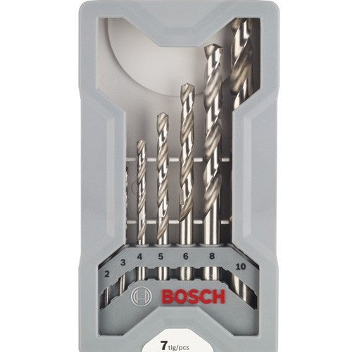 Coffret 7 forets métaux hss-g 2608589295 bosch