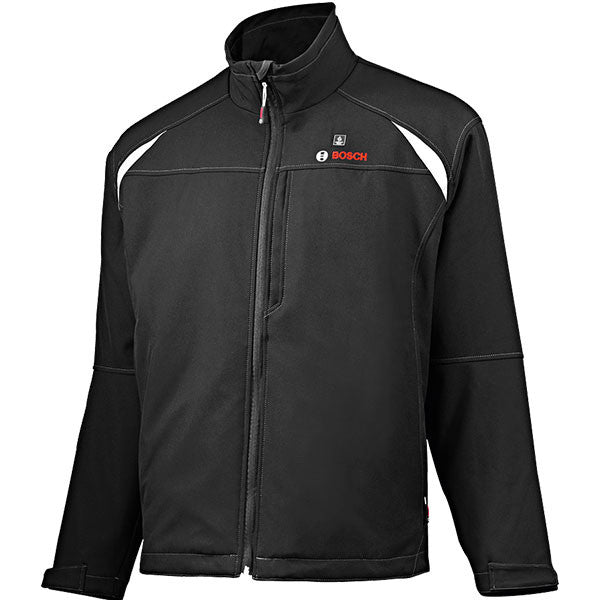 Veste softshell chauffante unisexe 12v 2ah ghj 12+18v bosch