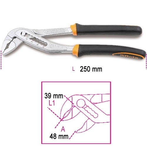 Pince multiprise entrepassée 1048bm 010480215 beta