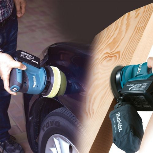 Ponceuse excentrique 18v lxt ø125 mm solo dbo180z makita
