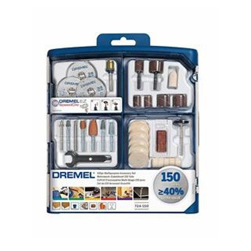 Coffret 150 accessoires ez speedclic 724 2615s724ja dremel
