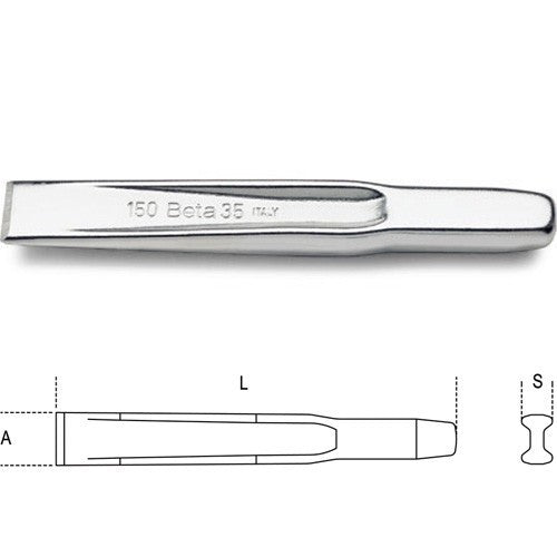 Burin nervuré 35 beta