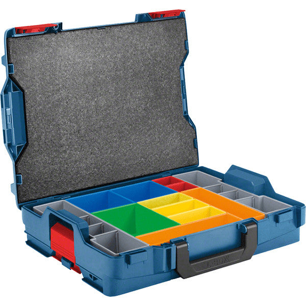 Coffret l-boxx 102 + set de 12 casiers 1600a016nb bosch