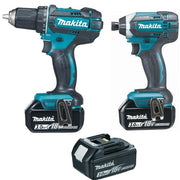 Perceuse ddf482 + visseuse dtd152 (18v 3x3ah) égal à dlx2127j1