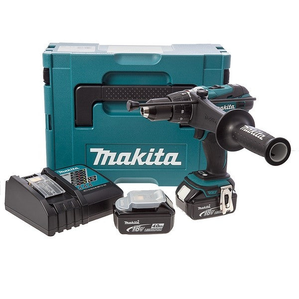 Perceuse à percussion 18v lxt 2x5 ah en makpac dhp458rtj makita