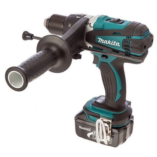 Perceuse à percussion 18v lxt 2x5 ah en makpac dhp458rtj makita