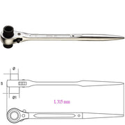 Clé à cliquet polygonale pour échafaudage 93c beta
