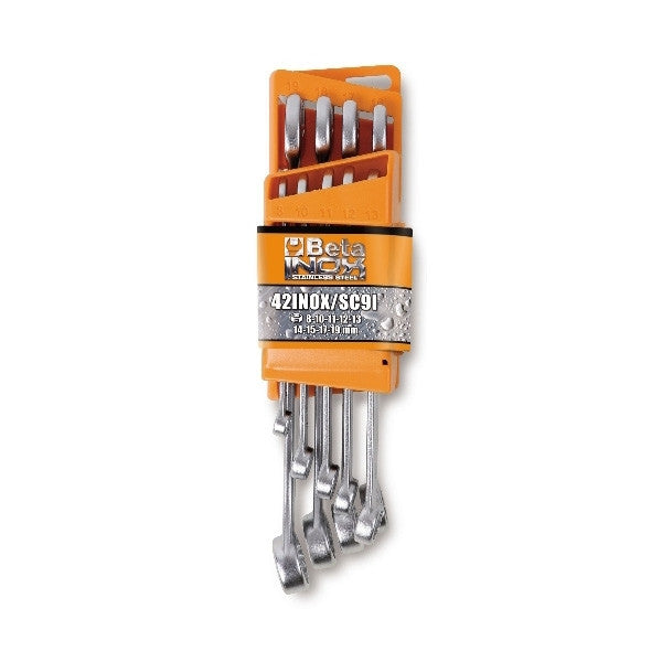 Lot de 9 clés mixtes en inox 42inox/sc9 -000420387 beta