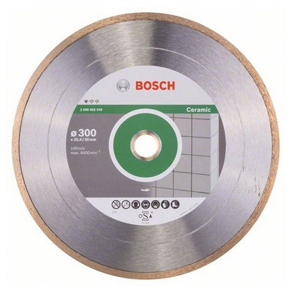 Disques tronçonner diamant standard ceramic alésage 30/25.40 mm bosch
