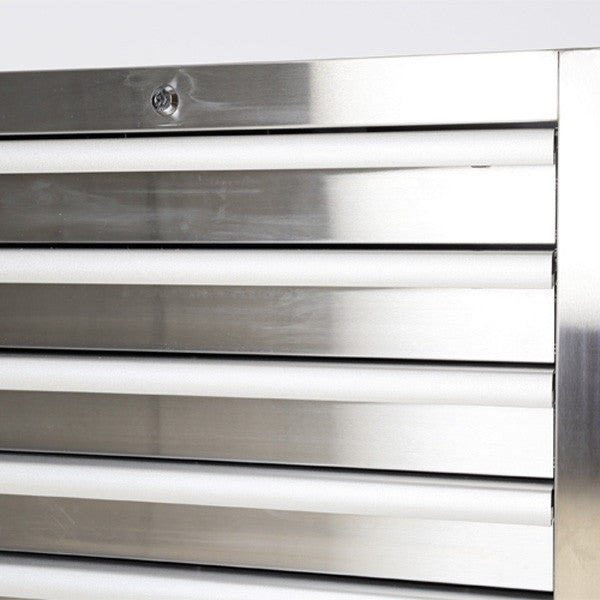 Servante mobile d'aier 7 tiroirs inox c04 inox 024003077 beta