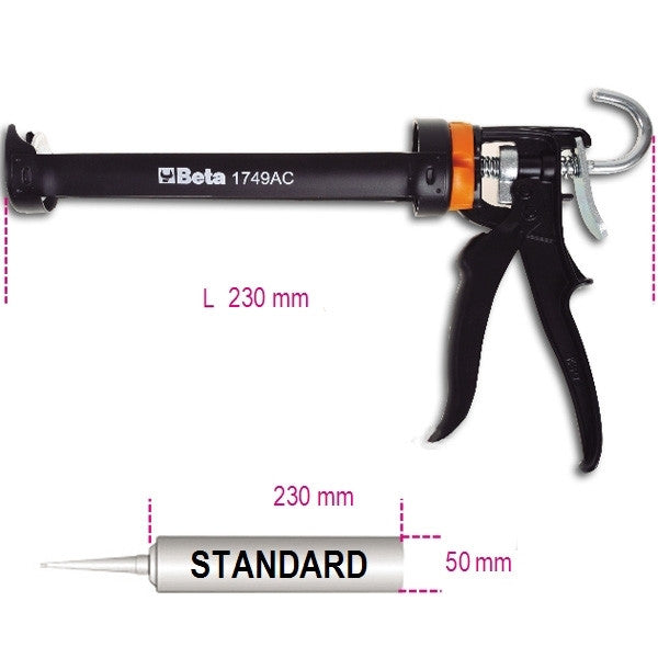 Pistolet haute poussée pour scellants chimiques- 1749ac 017490005 beta
