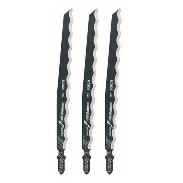 Lames scie sauteuse matériaux tendres t313aw 2608635187 bosch