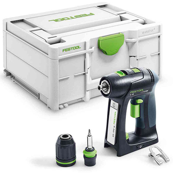 Perceuse visseuse c 18 li-basic 576434 577050 festool