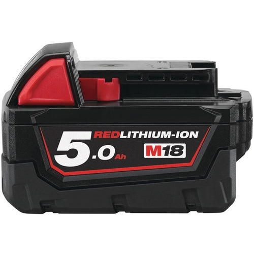 Batterie 18v 5ah m18 b5 4932430483 milwaukee